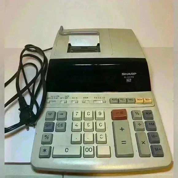 Sharp EL-1197PIII Heavy Duty Electronic Printing Calculator 12 Digit Tested - Picture 5 of 6